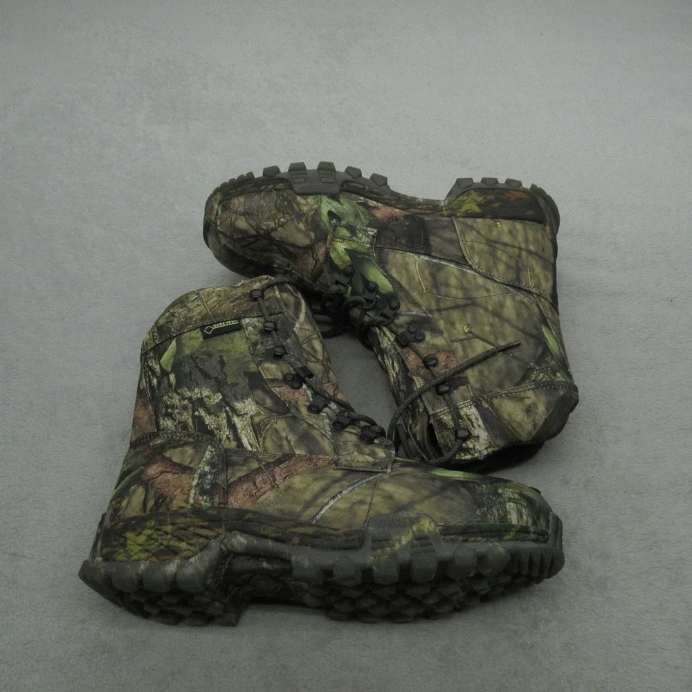 Wolverine Mens 10M Hunt Boots Camo‎ Gore-Tex Insulated 800g Waterproof Waterfowl